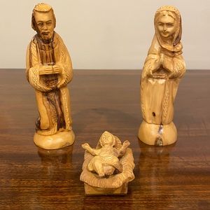 Wooden Nativity